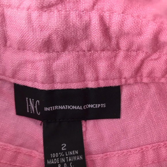 Inc. international concepts linen shorts - Picture 8 of 10